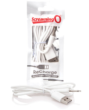 Screaming O Screaming O Recharge Charging Cable - White - Image 2