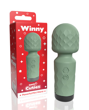 Screaming O Screaming O Cuties Winny Vibrating Mini Wand - Sage Green