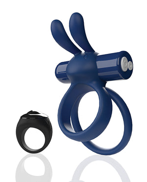 Screaming O Screaming O Ohare Remote Controlled Vibrating Ring - XL Blue - Image 3