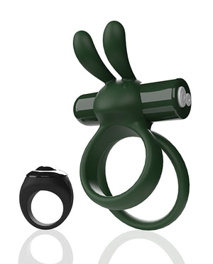 Screaming O Screaming O Ohare Remote Controlled Vibrating Ring - XL Green - Image 4