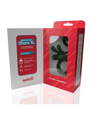 Screaming O Screaming O Ohare Remote Controlled Vibrating Ring - XL Green - Image 5