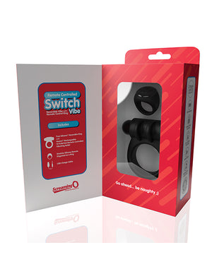 Screaming O Screaming O Switch Remote Controlled Vibrating Ring - Black - Image 4