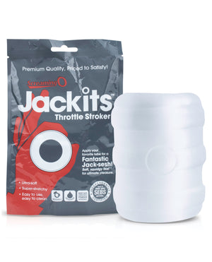 Screaming O Screaming O Jackits Throttle Stroker - Clear - Image 3