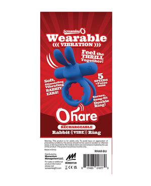 Screaming O Rechargeable Ohare - Blue - Image 5