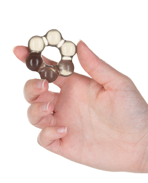 Power Bullet Got Big Dick 2 Pack Cock Rings - Black