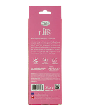 Power Bullet Easy Pleezy Vibrator - Pink - Image 3