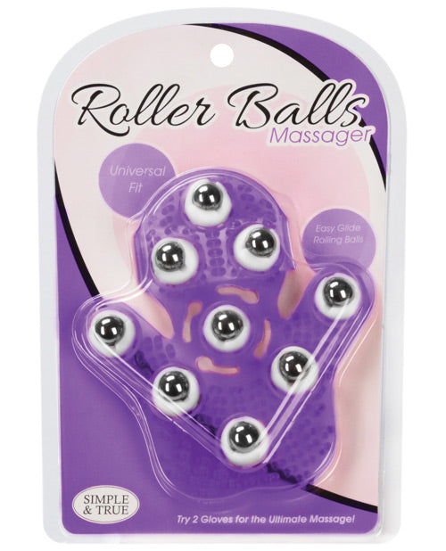 Rollerball Roller Balls Massager - Purple - Image 2