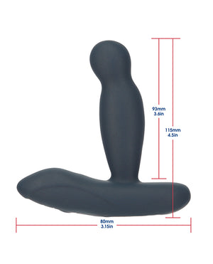 Lux Active Lux Active Revolve 4.5" Rotating &amp; Vibrating Anal Massager - Dark Blue - Image 5