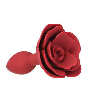 Lux Active Lux Active Red Rose Silicone Anal Plug - Image 4