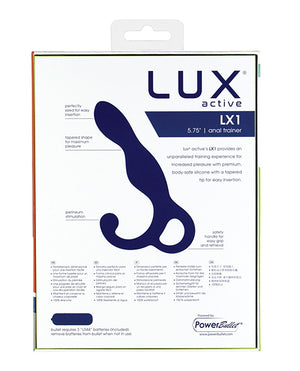 Lux Active Lux Active LX1 5.75" Silicone Anal Trainer - Dark Blue - Image 4
