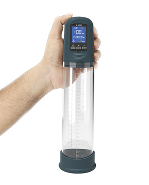 Lux Active Lux Active Volume Rechargeable Penis Pump - Black - Image 3