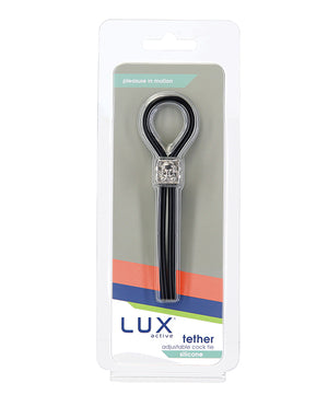 Lux Active Lux Active Tether Adjustable Cock Tie - Black - Image 3