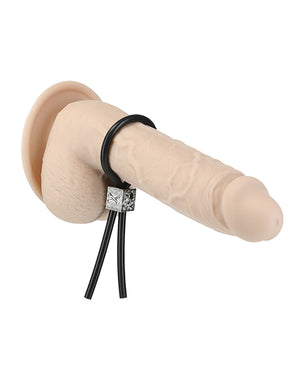 Lux Active Lux Active Tether Adjustable Cock Tie - Black - Image 2