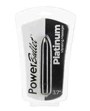Power Bullet Power Bullet 3.7" Platinum Vibrating Massager