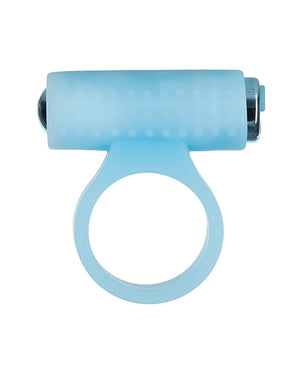 Power Bullet Cosmic Cock Ring w/Rechargeable Bullet - 9 Functions Glow in the Dark - Image 4