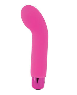 Power Bullet Sara's Spot Rechargeable Bullet w/G Spot Sleeve - 10 Functions Pink - Image 4