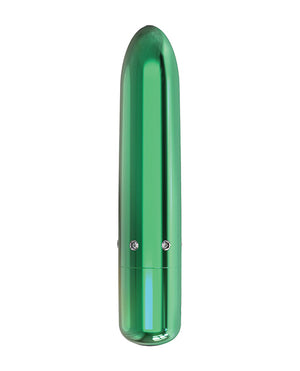 Power Bullet Pretty Point Rechargeable Bullet - 10 Functions Teal - Image 3
