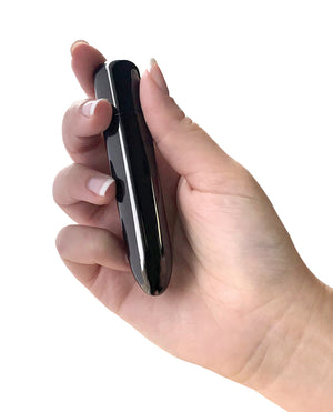 Power Bullet Bullet Point Rechargeable Bullet - 10 Functions Black - Image 3
