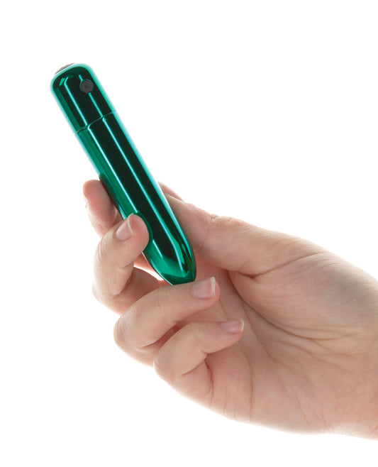 Power Bullet Bullet Point Rechargeable Bullet - 10 Functions Teal - Image 2