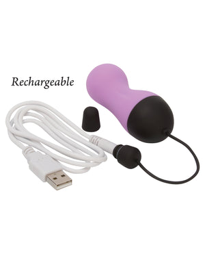 Power Bullet Powerbullet Remote Control Vibrating Egg - Purple - Image 4