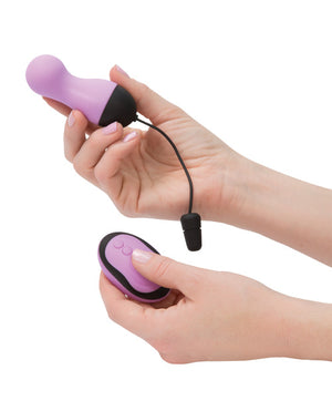Power Bullet Powerbullet Remote Control Vibrating Egg - Purple - Image 5