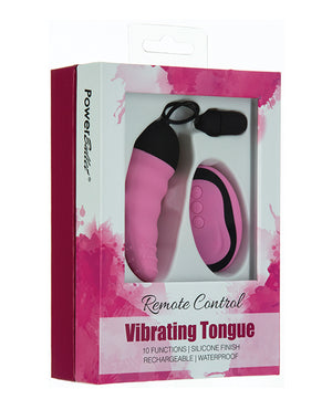 Power Bullet Powerbullet Remote Control Vibrating Tongue - Pink - Image 3