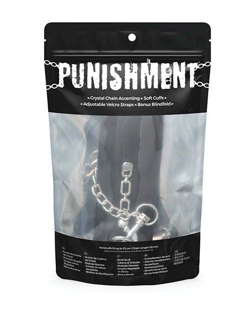 Punishment Punishment Crystal Detail Handcuffs - Image 2