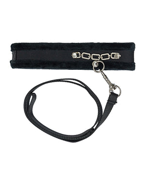 Punishment Punishment Crystal Detail Collar &amp; 37" Leash - Image 3