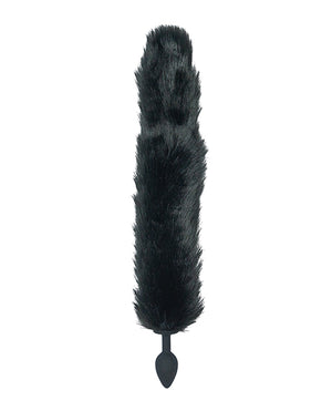 Punishment Punishment Fox Tail Plug - Black - Image 3