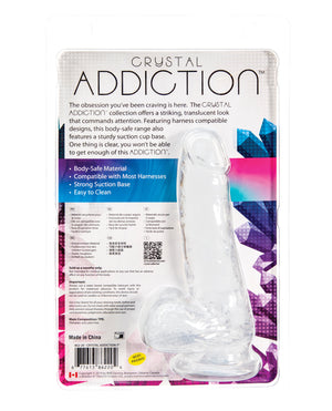 Crystal Addiction Crystal Addiction 7" Dong - Clear - Image 3