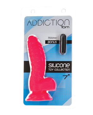 Addiction Addiction Tom 7" Dildo - Hot Pink - Image 3