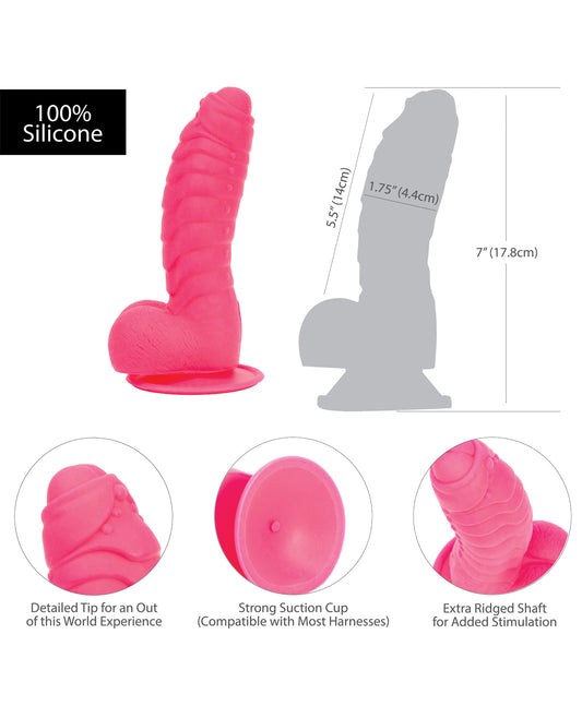 Addiction Addiction Tom 7" Dildo - Hot Pink - Image 2