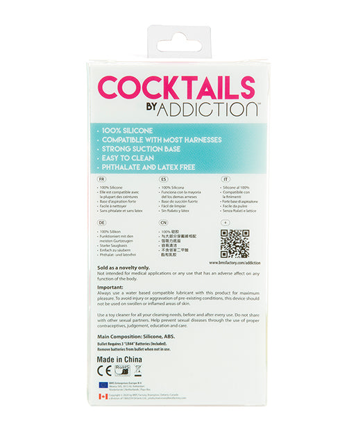 Addiction Addiction Cocktails 5.5" Dong - Blue Lagoon - Image 2