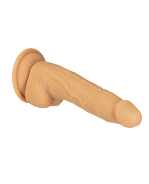 Naked Addiction Naked Addiction 8" Dual Density Silicone Dildo - Caramel - Image 3
