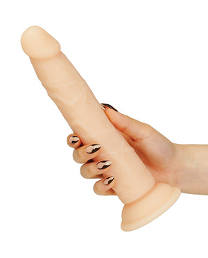 Naked Addiction Naked Addiction 9" Dual Density Silicone Dildo - Vanilla - Image 2