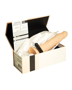Naked Addiction Naked Addiction 9" Dual Density Silicone Dildo - Vanilla - Image 5