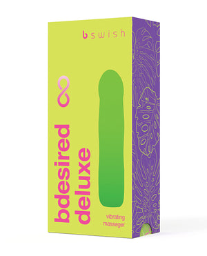 Bdesired Bdesired Infinite Deluxe Paradise Vibrator - Green