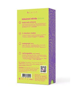 Bdesired Bdesired Infinite Deluxe Paradise Vibrator - Green - Image 4