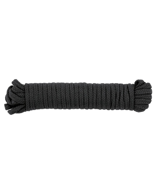 Spartacus Spartacus Bondage Rope - 33 ft Black