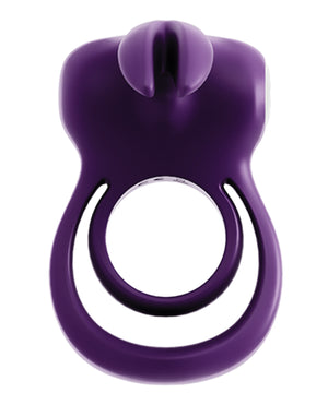 VeDO VeDO Thunder Bunny Rechargeable Dual Ring - Perfectly Purple - Image 5