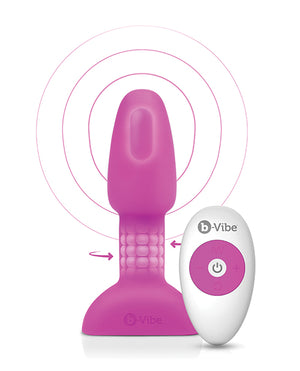b-vibe b-Vibe Petite Rimming Plug - Fuchsia - Image 3