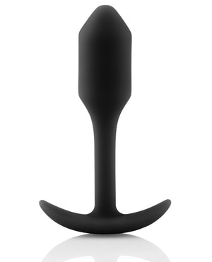 b-vibe b-Vibe Weighted Snug Plug 1 - 55 g Black - Image 2