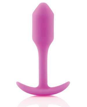 b-vibe b-Vibe Weighted Snug Plug 1 - 55 g Fuchsia - Image 2