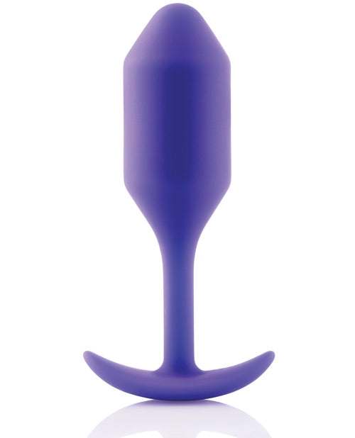 b-vibe b-Vibe Weighted Snug Plug 2 - 114 g Purple - Image 2