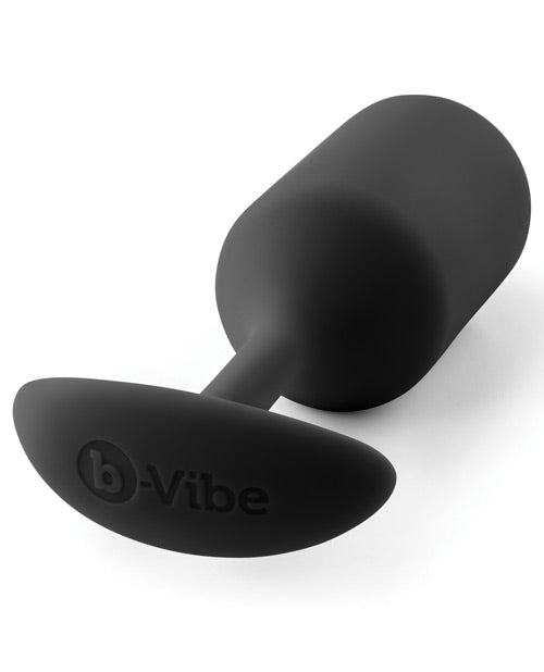 b-vibe b-Vibe Weighted Snug Plug 3 - 180 g Black