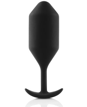 b-vibe b-Vibe Weighted Snug Plug 4 - 256 g Black - Image 3