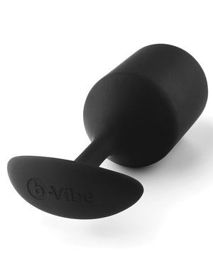b-vibe b-Vibe Weighted Snug Plug 4 - 256 g Black