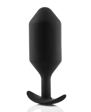 b-vibe b-Vibe Weighted Snug Plug 6 - 515 g Black - Image 5