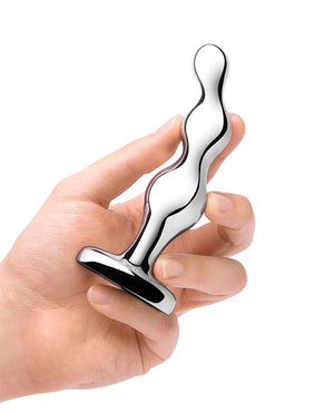b-vibe Stainless Steel Anal Beads - Image 4