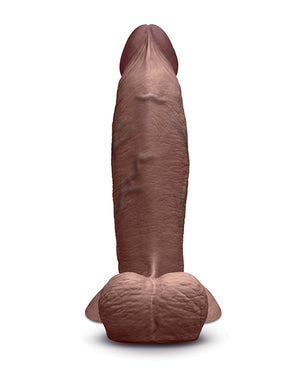 b-Vibe Slipskin 8" Girthy - Brown - Image 3